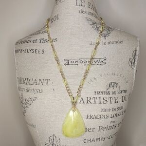 60s Mod Lucite Chainlink Necklace